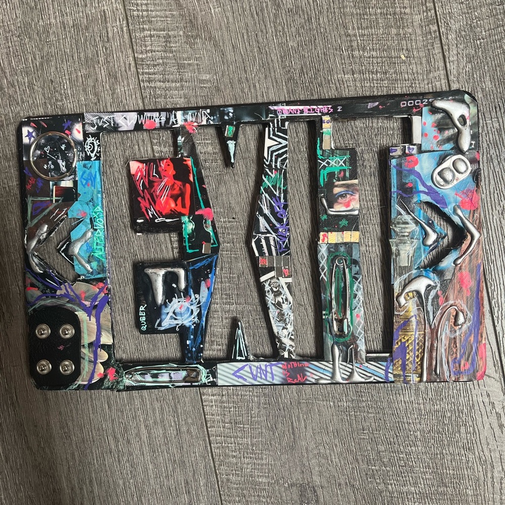 Customized Exit sign